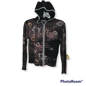 Vanilla Sugar, Long sleeve, Ribbed Zip-up